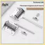 Thiết bị đóng cửa lò xo tự động bằng thép không gỉ B & N có thể điều chỉnh thiết bị đóng cửa Phần cứng cửa nội thất.