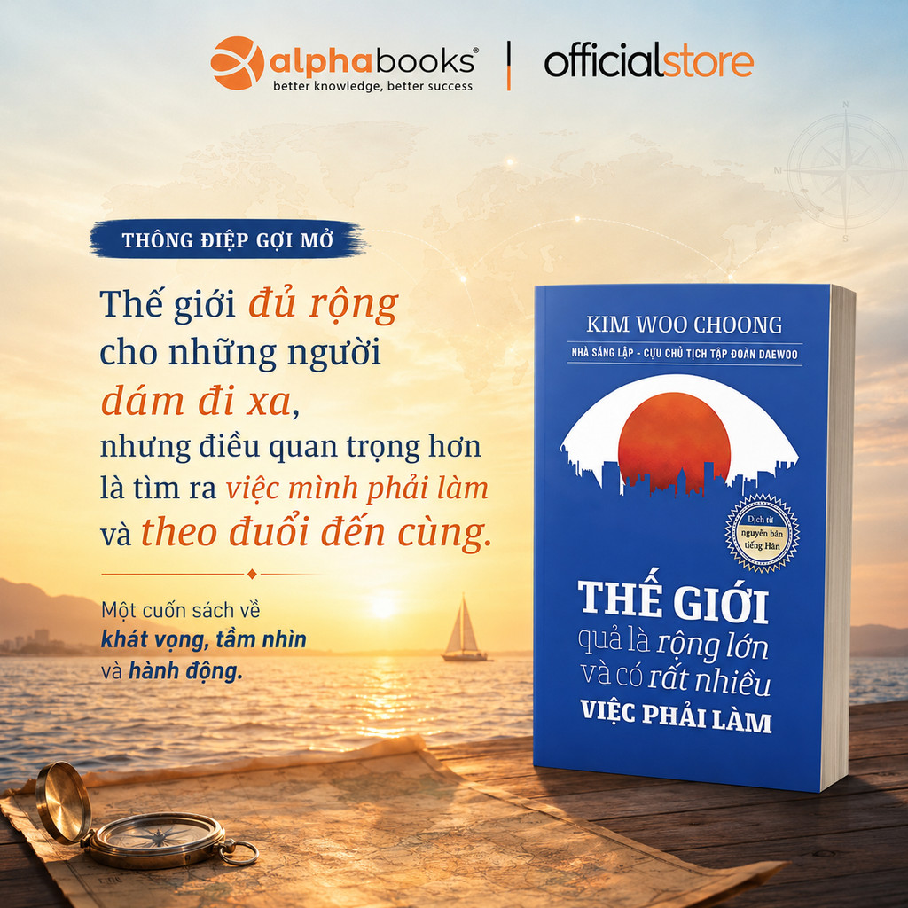 Sách - Thế Giới Quả Là Rộng Lớn Và Có Rất Nhiều Việc Phải Làm (Alpha Books)