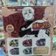 Huy hiệu Pin hộp mù Naruto 75mm kèm thẻ nhân vật Hàng hóa Anime