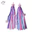 HFTOY Tay Cầm Sáng Streamers Cho Xe Đạp Trẻ Em Ruy Băng Nhiều Màu Sắc Cho Xe Tay Ga Trẻ Em Vui Nhộn ~