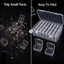 Thiết Thực 30 Lưới Hộp Bảo Quản Bộ Các Bộ Phận Nhỏ Sắp Xếp Cho Hạt Ốc Vít Trang Sức Thủ Công Vật Dụng Và Bàn Mua