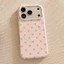 Ốp điện thoại cảm giác màu hồng từ tính cho iPhone 17 Pro Max 16 15 14 13 Vỏ bảo vệ chống sốc