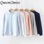 Áo Sơ Mi Nữ Vải Lanh Cotton Màu Trơn Nữ Cổ Áo Trơn Sinh Viên Nhật Bản Áo Sơ Mi Hàng Đầu