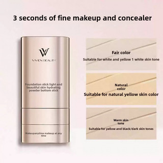 VIVIEN BEAUTY Kem Che Khuyết Điểm Kiểm Soát Dầu Chống Thấm Nước Trang Điểm Lâu Dài Làm Sáng Dưỡng Ẩm Tự Nhiên Và Lâu Dài Kem Nền Dạng Lỏng Mặt