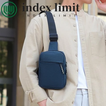 Túi đeo chéo nam INDEX LIMIT, Túi đeo chéo đeo vai màu trơn Oxford, Túi đeo vai có thể điều chỉnh thông thường Túi đeo thắt lưng thể thao đa chức năng phong cách Hàn Quốc dành cho doanh nhân