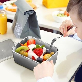 Hộp đựng thực phẩm bằng thép không gỉ có nắp - Tủ lạnh Hộp đựng rau quả tươi
