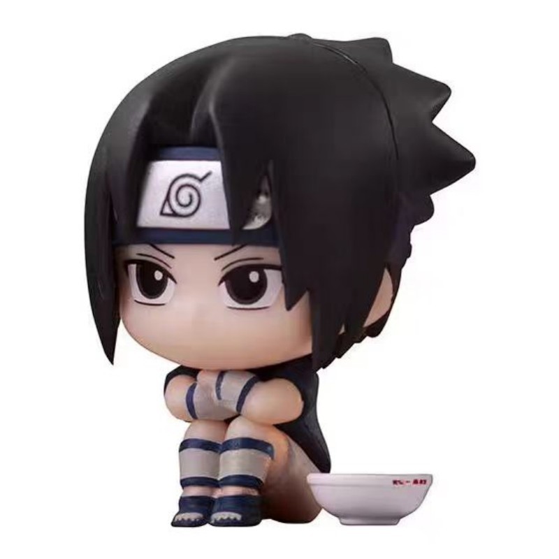 [BTF] Hàng có sẵn BANDAI Gashapon Naruto Ichiramen Trang trí kiểu chờ đợi Naruto Sasuke 5MEC