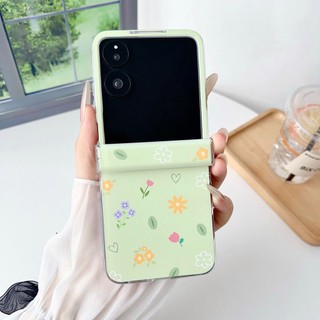 Ốp điện thoại gấp cho Motorola Razr 60 50 40 Ultra Graffiti toàn màn hình vòng tay hoa Vỏ điện thoại TPU cứng