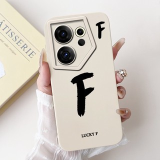 Dành Cho Tecno Camon 20 Premier Case CK9n Cover Chữ May Mắn Dễ Thương Mềm Mờ Silicon Chống Sốc Ốp Lưng Cho Camon 20 Premier Casing