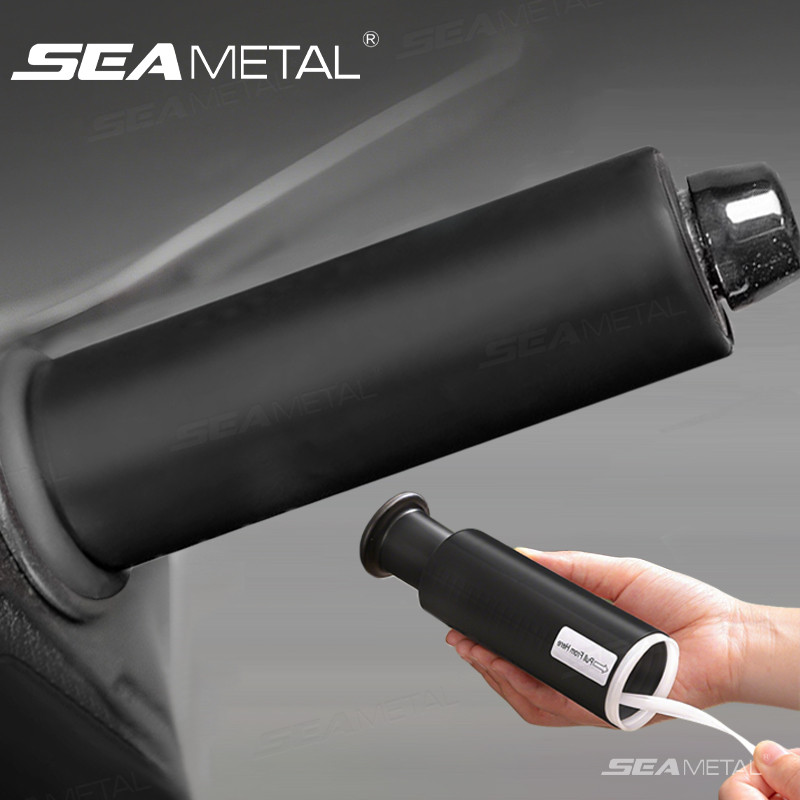 Vỏ bọc tay lái xe máy bằng silicon tự thu vào SEAMETAL, vỏ bọc tay lái xe máy chống trượt và chống rung, đa chức năng