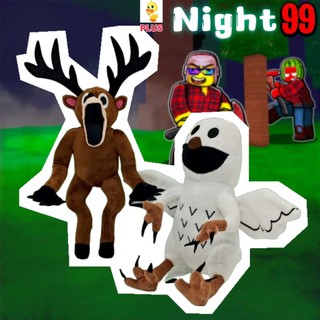 Thêm✨Đồ chơi Roblox✨99 Đêm Trong Rừng Hươu Sang Trọng Đồ Chơi Mới 99 Đêm Trong Rừng Cú Sang Trọng Búp Bê Thú Vui Nhộn Sang Trọng Đồ Chơi Nhồi Bông Quà Tặng Trẻ Em Halloween Trang Trí Tiệc Búp Bê