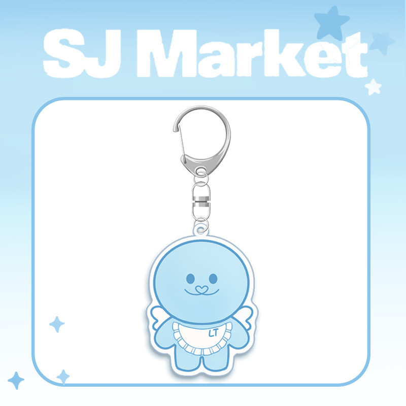 SQ3 SUPER JUNIOR Acrylic Móc Khóa SJ THỊ TRƯỜNG Mặt Dây Chuyền 20 NĂM Phụ Kiện Hoạt Hình Ngôi Sao Ngoại Vi QS3