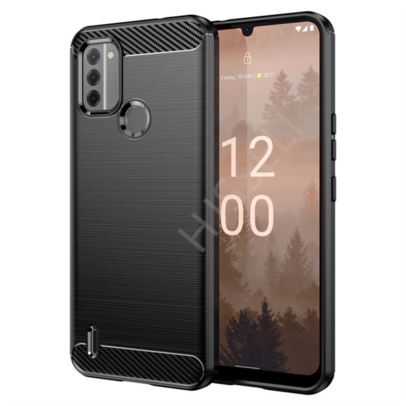 Ốp lưng TPU dễ thương Nokia C31 Vỏ giáp bằng sợi Carbon Vỏ silicon mềm NokiaC31 C 31 Vỏ điện thoại