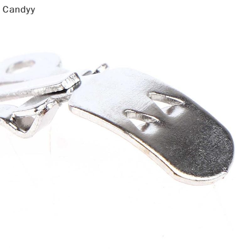 NDY 10 Chiếc Thép Không Gỉ Hoa Giày Kẹp Trang Trí Trên Phát Hiện DIY Thủ Công Khóa N