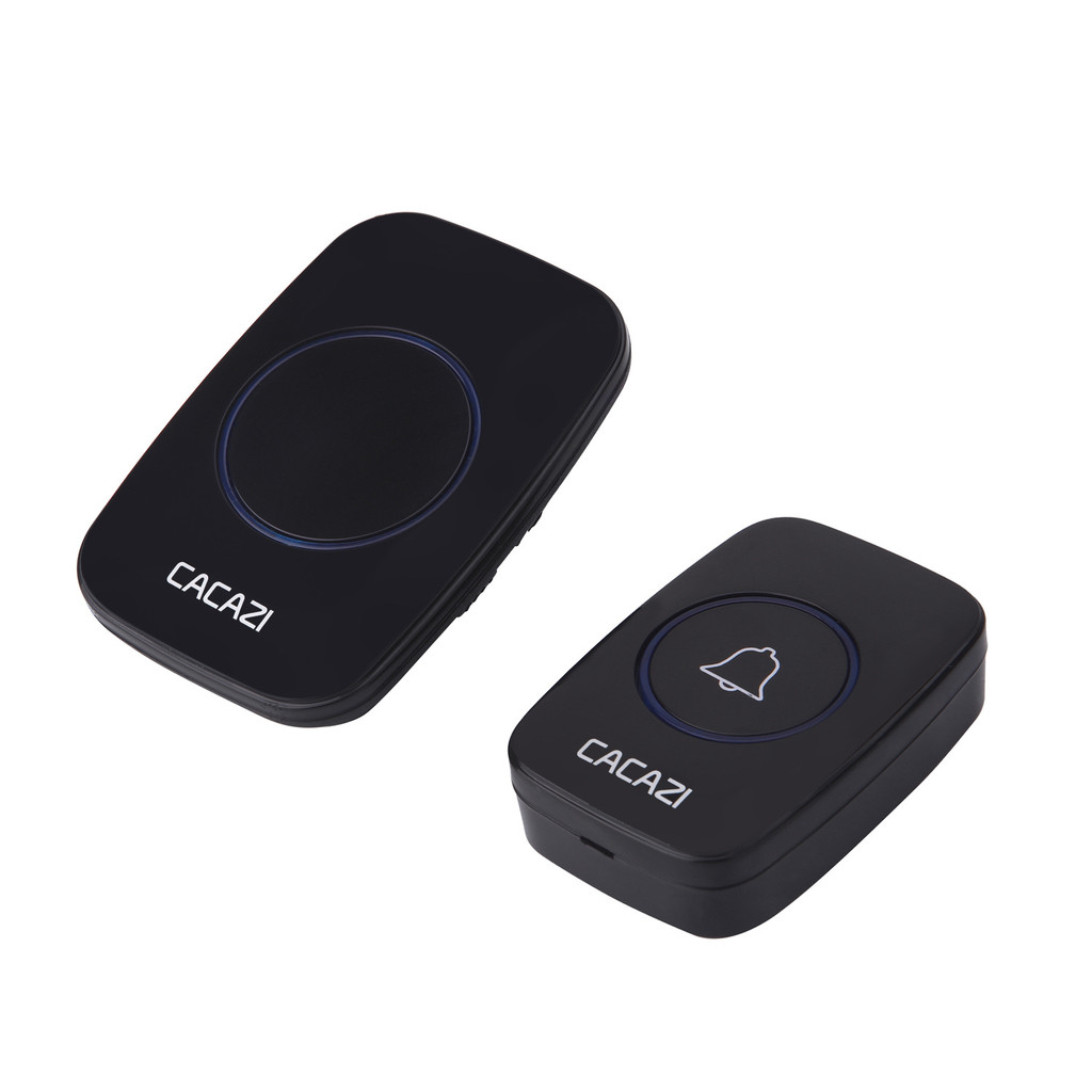 Chuông cửa không dây Khoảng cách xa 200 mét 38 Âm nhạc Có thể điều chỉnh Âm lượng Chuông cửa không thủng gia đình IPX4 Chống nước