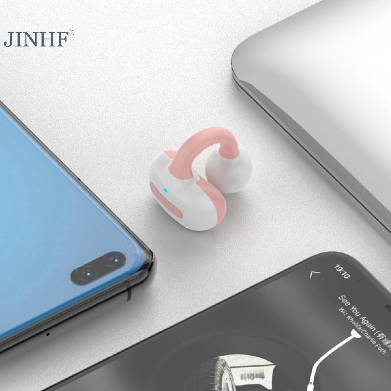 Tai nghe không dây JINHF M-S8TWS dẫn truyền xương, âm nhạc nổi HiFi, kẹp tai thể thao, mic tích hợp