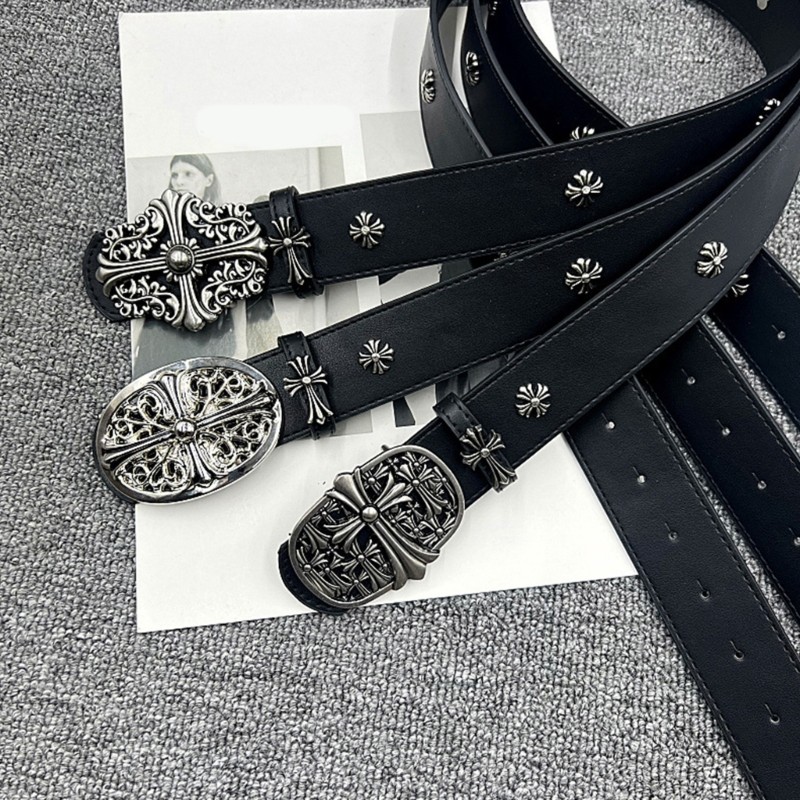 Sky Punk Phong Cách Nữ - Quần Jean Thắt Lưng Đinh Nhện Quyến Rũ, Dây Đeo Eo Da PU Điều Chỉnh được