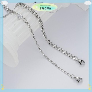 ZMONH 2 Chiếc Đơn Giản Thời Trang Tinh Tế Vòng Tay Cho Cặp Đôi Unisex Cao Cấp Cảm Giác Trái Tim Vòng Tay Trang Sức Phụ Kiện Valentines Quà Tặng