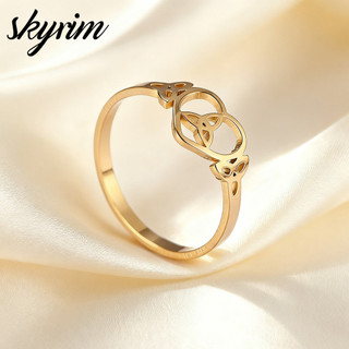SKYRIM Celtic Thắt Lưng Trái Tim Cho Nữ Thép Không Gỉ Titan Phụ Kiện Trang Sức Thời Trang Phong Cách Mới