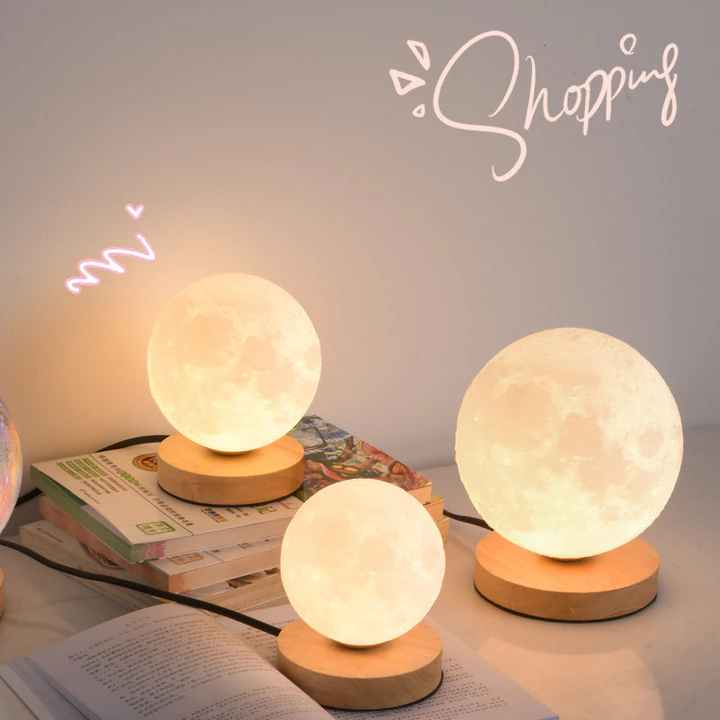 Đèn ngủ trẻ em, đèn bàn bầu trời sao, đèn ngủ, đèn mặt trăng, đèn bàn, đèn ngủ cạnh giường, đèn mặt trăng, đèn bầu