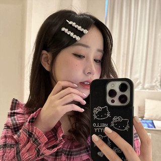 Kim cương giả tóc barrette kẹp phong cách Pháp cổ điển - Tạo kiểu và trang trí tóc dày xoăn