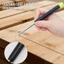 Bút chì đánh dấu lỗ sâu GETVOW, Bút chì chế biến gỗ đầu dài 54mm 2,8mm, đa chức năng có nắp bút Đánh dấu lỗ sâu Bút chì khai thác xây dựng chế biến gỗ