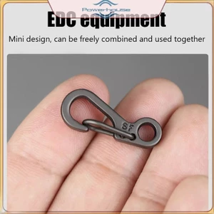 Khóa điện Thiết bị khóa lò xo cổ điển và đơn giản Móc khóa nhanh Thiết bị Edc.