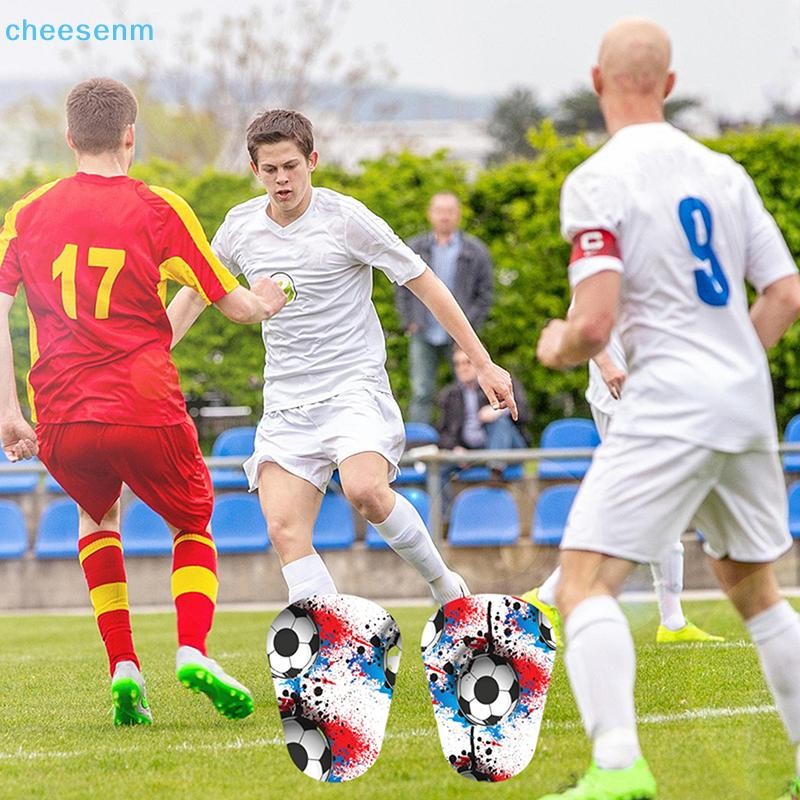 Cheenm 1 Cặp Bóng Đá Shin Pad Huấn Luyện Bảo Vệ Chân Thiết Bị Bảo Vệ Chống Mài Mòn Sốc Hút Chân Bảo Vệ VN