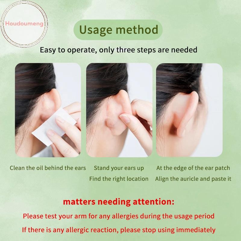 Hodou 6 / 12 / 30 Miếng Dán Hỗ Trợ Tai Vô Hình Sửa Tai Earlobe Hỗ Trợ Miếng Dán Trang Điểm Tai V-Face Dễ Dàng Sử Dụng VN