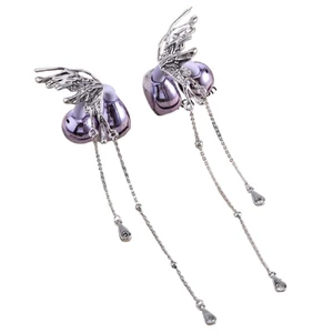 Niki Butterfly Trang trí tai nghe Cài đặt nhanh Tai nghe kim loại Khóa quyến rũ