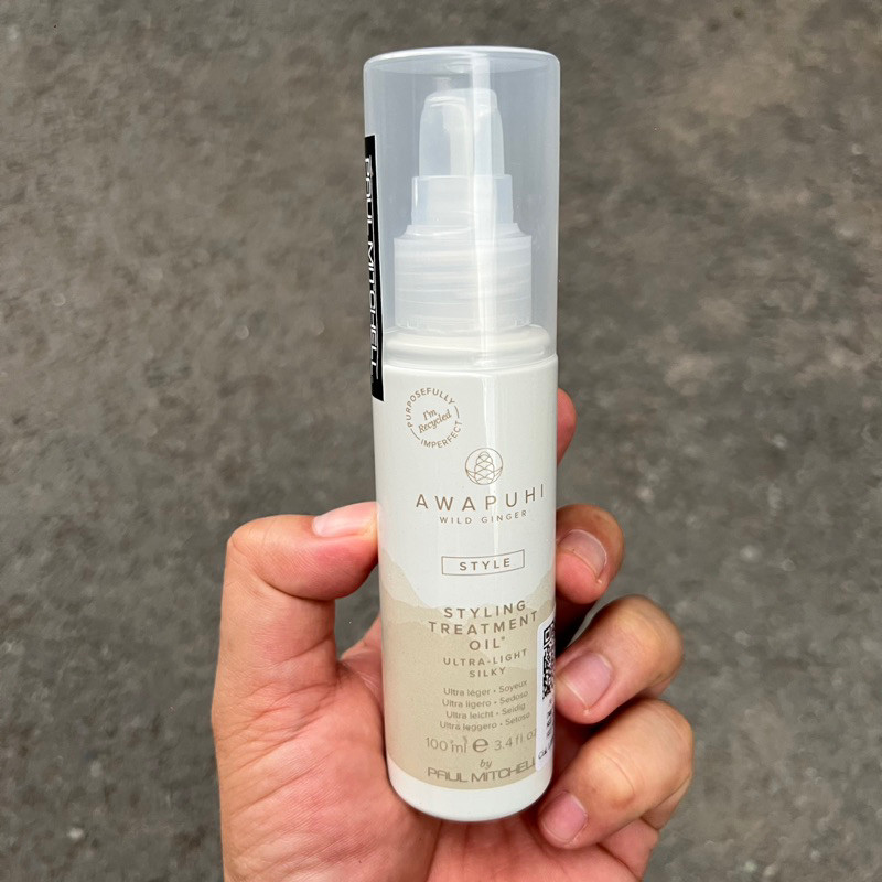 Tinh dầu dưỡng tóc AWAPUHI Paul Mitchell WILD GINGER STYLING TREATMENT OIL 100ml [ MK ]