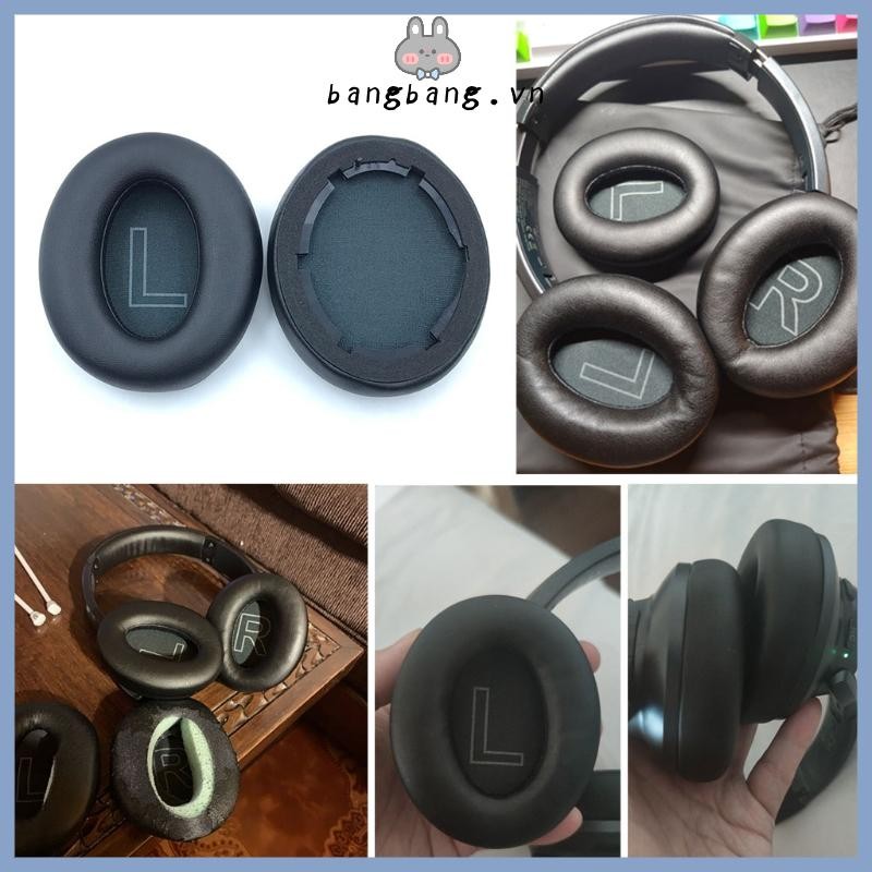 Bang 2x Miếng đệm tai thay thế Memory Foam Ear Sponge Cover Phù hợp cho tai nghe Anker Q20