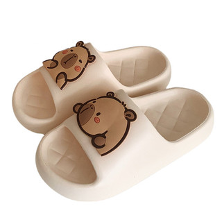 XIXITIAO Dép Dép Mùa Hè Dễ Thương Sáng Tạo Vui Nhộn Kapibara Capybara eva Casual Home Đế Mềm
