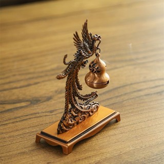 Lư Hương Xông Trầm, Đốt Nhang Trầm Bằng Hợp Kim Đồng (Dạng Giá Treo Cỡ Bé)