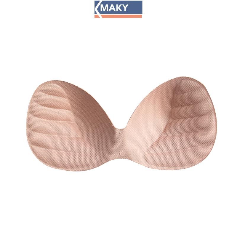 Onetimingcool Nữ Bikini Đệm Chèn Áo Ngực Tăng Cường Đẩy Lên Ngực Vô Hình Pad VN