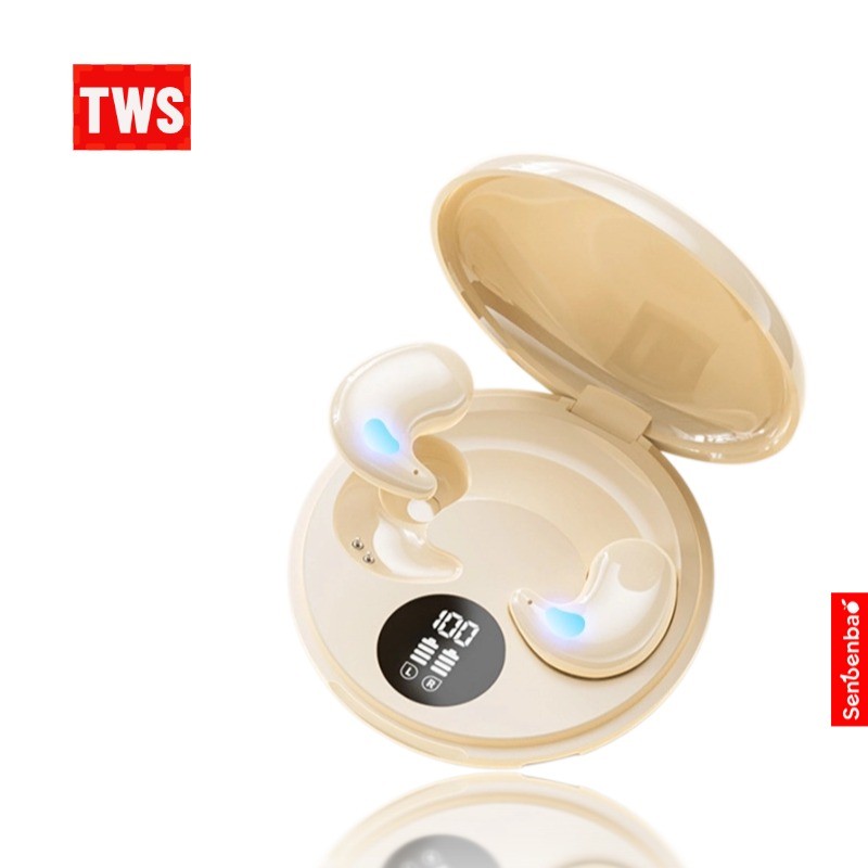 Tai nghe ngủ Bluetooth không dây X55MaxTWS có màn hình LED Tai nghe chống nước âm thanh nổi HIFI có MIC