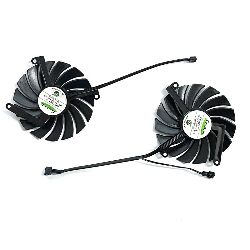 MỚI 85MM 4PIN DC 12V 0.35A CF-12910S RTX3070 GPU Cooler cho Inno3D GEFORCE RTX 3050 3060Ti 3070 TWIN X2 OC Card Đồ Họa Quạt