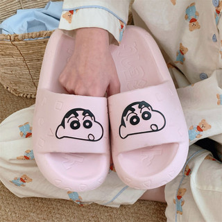 XIXITIAO Dép Dép Nam Nữ Mùa Hè Nhà Cùng Phiên Bản Chính Hãng Dễ Thương Crayon Shin-Chan Dép eva Đế Dày