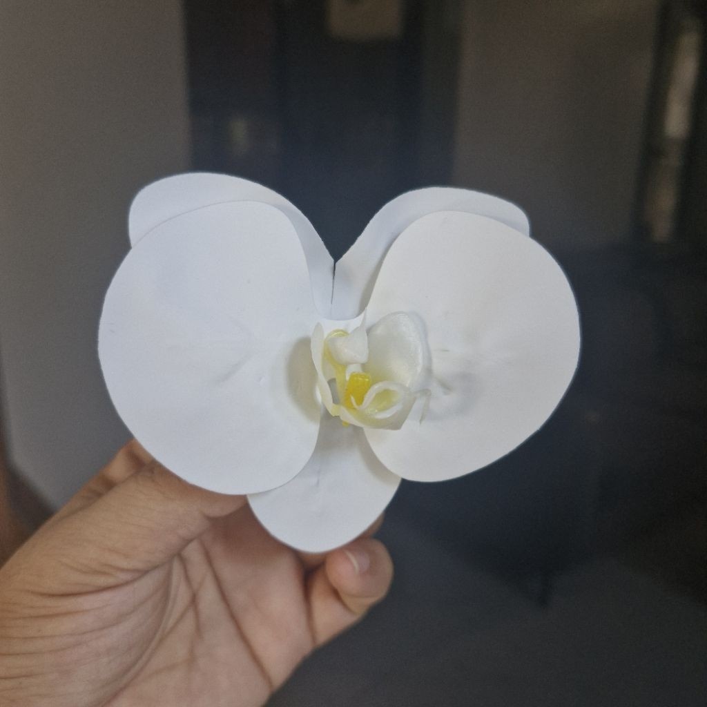 Cài tóc hoa lan kèm kẹp mỏ vịt, dùng để cài đầu biểu diễn văn nghệ, Đạo cụ phụ kiện Nguyễn Nhật