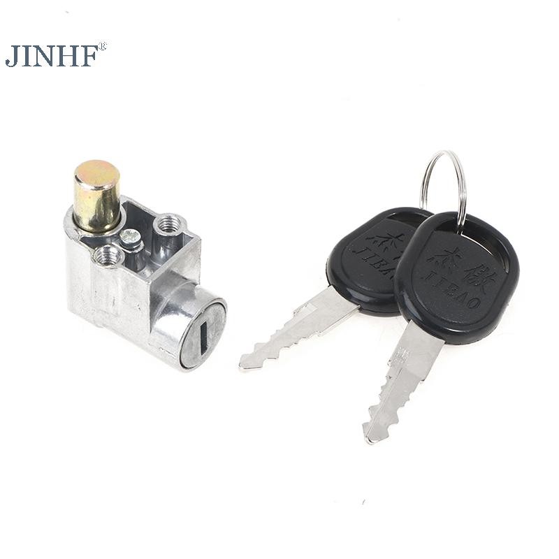 JINHF Khóa Pin và 2 Chìa - Phù hợp Xe Máy và Xe Đạp Điện