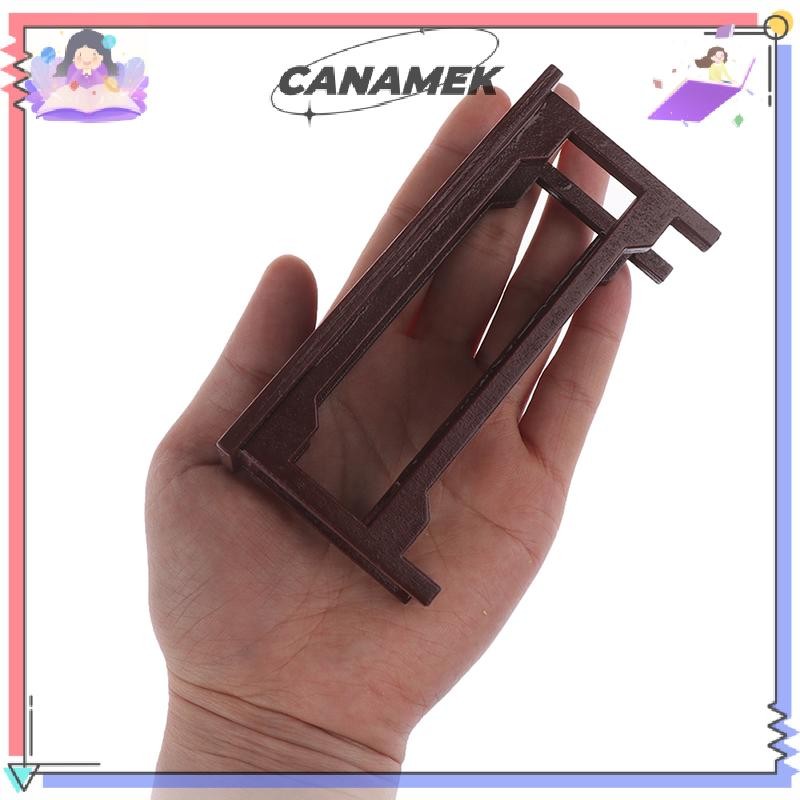 CANAMEK 1 / 12 Nhà Búp Bê Thu Nhỏ Retro Gỗ Bàn Cà Phê Nội Thất Đồ Chơi Phụ Kiện CSF