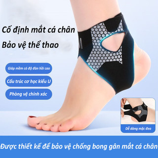 Bộ Đôi Băng Quấn Cổ Chân Cao Cấp - Co Giãn 4 Chiều, Hỗ Trợ Giảm Đau & Phục Hồi, Cho Thể Thao