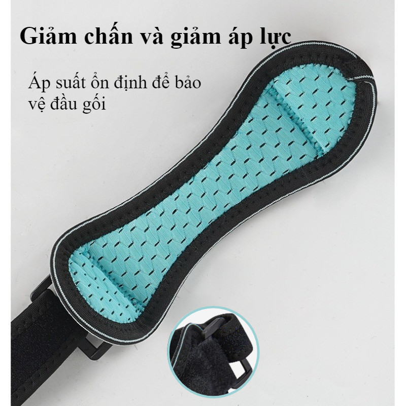 Đai bảo vệ đầu gối,Đai bảo vệ đầu gố,Áp áp giảm xung động,ổn định xương đầu gối