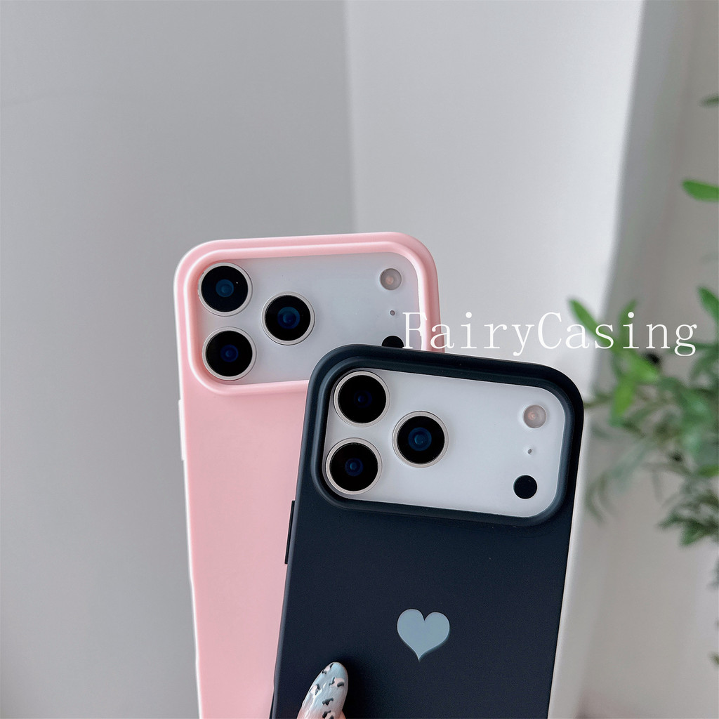 Ốp lưng chống sốc TPU cho IPhone 17 Air 16 15 14 13 12 11 Pro Max 16E 16Plus Vỏ ốp lưng trái tim tình yêu