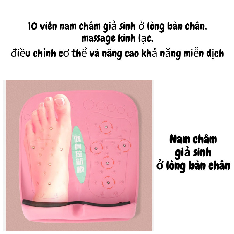 Bảng nghiêng tập thẳng chân​ Hỗ trợ tập thon chân​ ​Dụng Cụ Tập Gym, Yoga, Kéo Giãn Cơ, massage chân