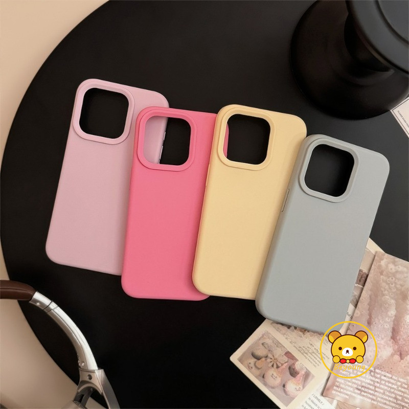 Ốp Điện Thoại Ins Style Cho OPPO Reno 14 13 11 9 Pro 8Z 7Z 8 7 Lite 5G Màu Kẹo Chắc Chắn Dopamine Matte Vỏ Đơn Giản Dễ Thương Nhiều Màu Sắc Mờ Trơn Trường Hợp Ốp Lưng Mềm