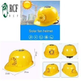 Mũ bảo hiểm an toàn tích hợp năng lượng mặt trời với quạt làm mát và hệ thống thông gió