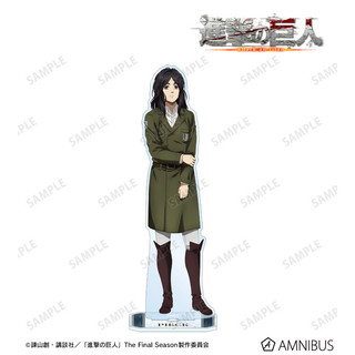 Mô Hình Acrylic Eren Mikasa Levi Attack on titan Trang Trí Bàn, Quà Tặng [12CM]