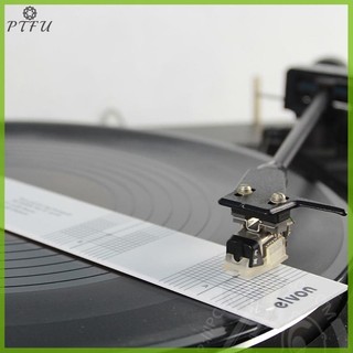 PTFU Pickup Hiệu Chuẩn Khoảng Cách Đo Protractor Phono Cartridge Stylus Alignment Mới