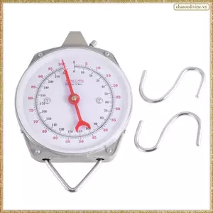 Cân treo công suất 100Kg 220Lbs Cân treo cơ khí hợp kim có 2 móc